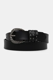 Usnjen pas HALSEY BELT enski, rna barva, PL020856