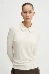 Majica z dolgimi rokavi enska, be barva, KI139-4788