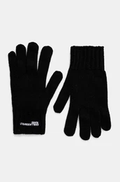 Rokavice s primesjo volne rna barva, 246J3601