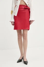Krilo Vegan Leather Mini Jaspre Skirt rdea barva, NFDSK540