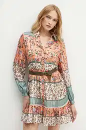 Obleka DANIELLE oranna barva, W4YK39 WEPO2