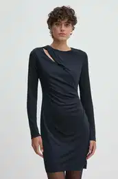 Obleka Lauren Ralph Lauren mornarsko modra barva, 253926430