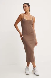 Obleka All SZN rjava barva, IX3795