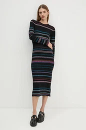 Obleka s primesjo volne rna barva, W2R.434N.N31243