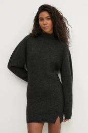 Volnena obleka siva barva, WM33CALLIOPE