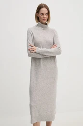 Volnena obleka siva barva, WW0WW43080