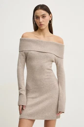 Obleka Hollister Co. be barva, KI359-4292