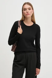 Pulover enski, rna barva, 17Q3M100F