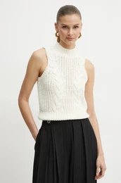 Volnen telovnik be barva, 242AT3180