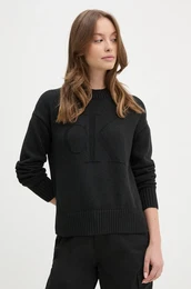 Pulover s primesjo volne enski, rna barva, J20J224224