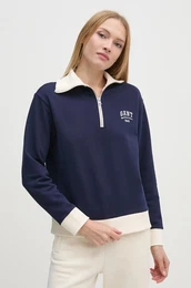 Bombaen pulover enski, mornarsko modra barva, 4201243