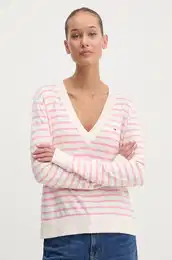 Pulover enski, roza barva, DW0DW18670