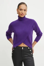 Pulover MISS enski, vijolina barva, MISS