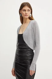 Pulover MJIJI enski, srebrna barva, MJIJI