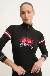 Pulover Saphira enski, rna barva, N46638.15