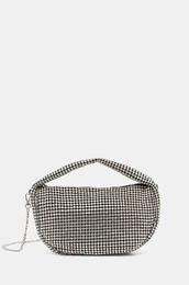 Torbica LUZ srebrna barva, 13824418