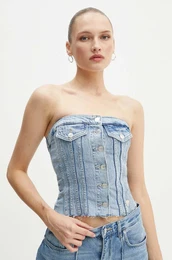 Top iz jeansa SOFIA W4YH19 D5DD6