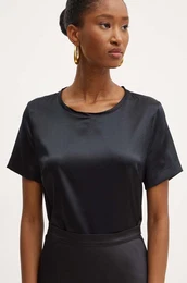 Svilena bluza DENISE rna barva, 4YGH07 7117A