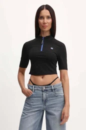 Kratka majica 6L2SJ1700000 SJ1700 S/S T-SHIRT enska, rna barva, 6L2SJ1700000