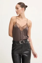 Svilena bluza rjava barva, WM16BERWYN