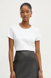 Bombana kratka majica enska, bela barva, 50528826