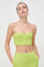 Top MAX&Co. x Anna Dello Russo zelena barva