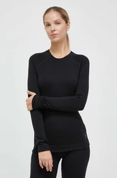 Funkcionalna majica dugih rukava Classic Thermal Merino boja: crna