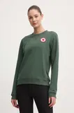 Temno zelena Oversized pulover za dame image