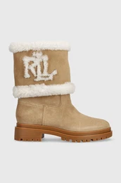 Usnjeni glenarji Lauren Ralph Lauren Carter enski, be barva, 802915440001