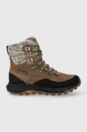 evlji Siren 4 Thermo Mid Zip WP enski, rjava barva
