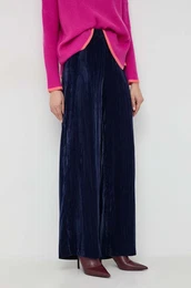 Hlače MAX&Co. ženski, mornarsko modra barva