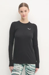 Funkcionalna majica z dolgimi rokavi Cristallo roza barva, 00.0000028206