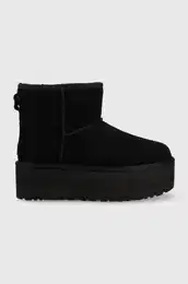 Usnjene sneke W Classic Mini Platform, rna barva
