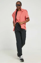 Bombana kratka majica oranna barva