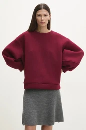Bombaen pulover enska, bordo barva