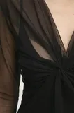 Dolg rokav Mrežasta oblačila za dame image