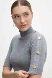 Pulover enski, siva barva