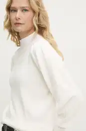 Pulover enski, bela barva