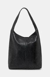 Usnjena torbica rna barva