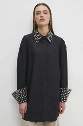 Bombana srajca enska, rna barva