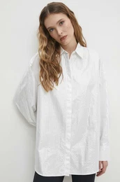 Bombana srajca enska, bela barva