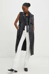 Brezrokavnik ženski, črna barva