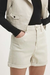 Jeans kratke hlae enski, be barva