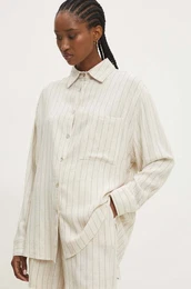 Lanena srajca be barva