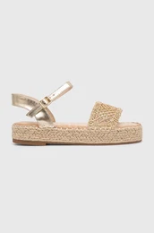 Sandali zlata barva