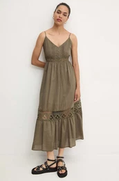 Bombana obleka zelena barva