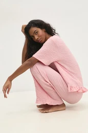 Piama enska, roza barva