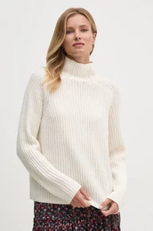 Volnen pulover enski, be barva, 165750