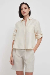 Srajca s primesjo lanu be barva