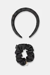 Naglavni trak in elastika za lase NOELLE 2-pack